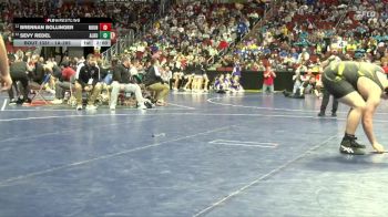1A-285 lbs Cons. Round 2 - Brennan Bollinger, North Union vs Sevy Redel, Alburnett