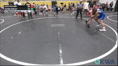 80 lbs Rr Rnd 3 - Cole Fletcher, Raw Wrestling Club vs JAYDEN DUNLAP, SEO Wrestling Club