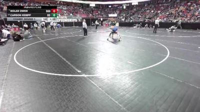 D1-157 lbs Champ. Round 1 - Nolan Owen, Baraboo vs Carson Kempf, D.C. Everest