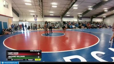 152 lbs Cons. Round 2 - Gary Hand, Natrona County vs Antione Williams, South