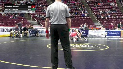 106 lbs Quarterfinal - Holly McKinney, Souderton-G vs Makayla Smith, Northern York-G