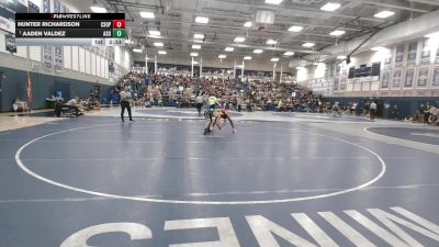 157 lbs Champ. Round 1 - Aaden Valdez, Adams State vs Hunter Richardson, CSU-Pueblo