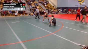 141 lbs Champ. Round 1 - Bronson Richins, Southwest State vs Trenton Cournoyer, UW-Eau Claire