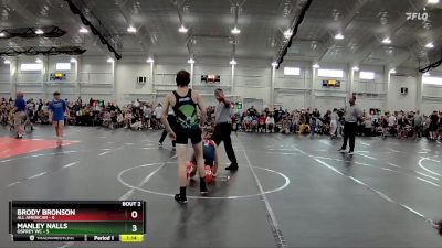 113 lbs Round 1 (6 Team) - Manley Nalls, Osprey WC vs Brody Bronson, All American