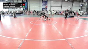 132 lbs Rr Rnd 3 - Lilliana Massenzio, Elite NJ Red vs Sophia Slaughter, 5forty Lady Brawlers