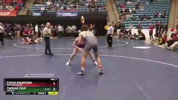 184 lbs Champ. Round 2 - 3 Kyle Knudtson, Eastern Oregon vs Thomas Culp, Lincoln