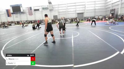 215 lbs Quarterfinal - Levi Means, Yucaipa Thunder WC vs Isaac Foutz, TUF California Wr Ac