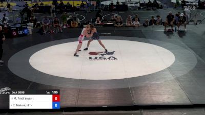 165 lbs Rnd Of 16 - Macullach Andrews, FL vs Carter Nekvapil, TX