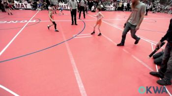 55 lbs Round Of 16 - River Looper, Tonkawa Takedown Club vs Elias Garten, Abilene Kids