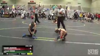 64 lbs Cons. Semi - Chase Johnson, Simmons Academy Of Wrestling vs Logan Dodge, Ares