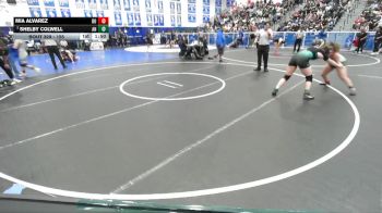 155 lbs Champ. Round 2 - Shelby Colwell, Aliso Niguel vs Mia Alvarez, Brea Olinda