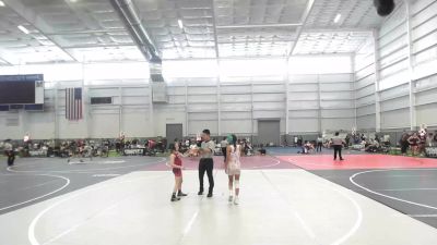 80 lbs 2nd Place - Jessie Kelly, Monster Garage vs Alexzeah Corona, LEGACY Wrestling Club CA