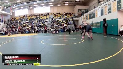 215 lbs 7th Place Match - Skylor McLaughlin, SPRINGFIELD(Akron) vs Jaxon Sillman, NORTHWEST