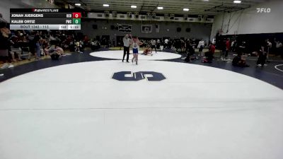 113 lbs Quarterfinal - Jonah Juergens, OCRTC vs Kaleb Ortiz, Pounders Wrestling Club