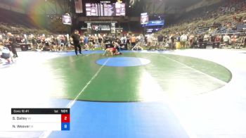 182 lbs Cons 16 #1 - Silas Dailey, Wisconsin vs Noah Weaver, Indiana