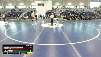 197 lbs Cons. Semi - Dustin Koskinen-Falls, Oswego State vs Caleb Ridgley, Baldwin Wallace