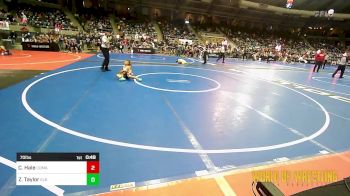 70 lbs Round Of 16 - Colter Hale, Comanche vs Zayden Taylor, Elk Grove Wrestling Academy EGWA