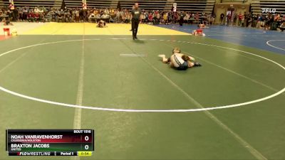 85 lbs Quarterfinal - Noah VanRavenhorst, Caledonia/Houston vs Braxton Jacobs, UNITED