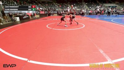 64 lbs Consi Of 16 #1 - Jace Fennessey, Well Trained vs Clive DeWeerd, Westshore Wrestling Club
