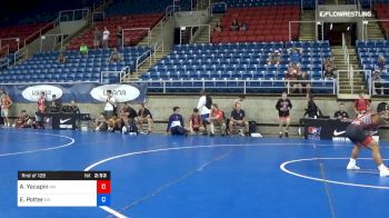 120 lbs Rnd Of 128 - Aizayah Yacapin, Washington vs Evan Potter, Oregon