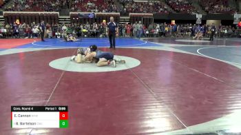 145 lbs Cons. Round 4 - Bryson Bartelson, Circle Wrestling Club vs Ethan Cannon, North Montana Wrestling Club