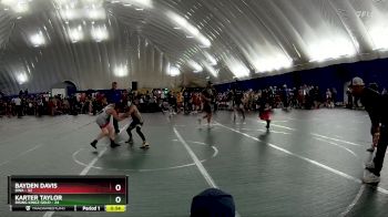 88 lbs Round 6 (10 Team) - Bayden Davis, DWA vs Karter Taylor, Rising Kingz Gold