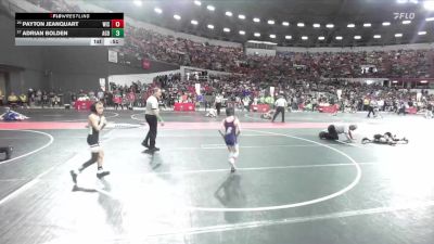 63 lbs Cons. Round 3 - Adrian Bolden, AF Green Demons vs Payton Jeanquart, Wisconsin