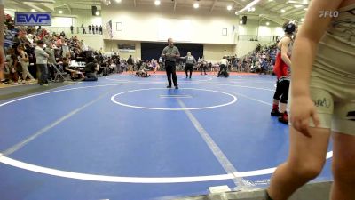 85 lbs Consi Of 8 #1 - Lukus Ringquist, HURRICANE WRESTLING ACADEMY vs Jesse Bell, Warner Eagles Youth Wrestling