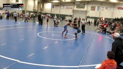 110 lbs 3rd Place Match - Tevin Smith Jr, Sherman Challengers vs Zion Alstat, Jesup Mat Club