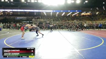 190 2A Semifinal - Dastan Chiketaev, Palmetto vs Sawyer VanRider, New Smyrna Beach Sr H S