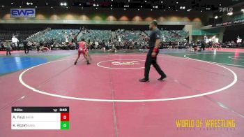 110 lbs Consolation - Artasam Feizi, Bay Area Dragons vs Kameo Rozet, Nakamura Wrestling