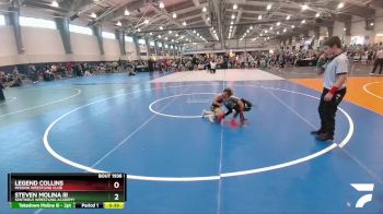 60 lbs Semifinal - Legend Collins, Mission Wrestling Club vs Steven Molina Iii, Sentinels Wrestling Academy