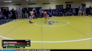 215 lbs Semis & 1st Wb (8 Team) - Kevin Henderson, Cass vs Colby Lejeune, Ola