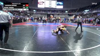 5A 132 lbs Cons. Semi - Jackson Dupree, Scottsboro vs Daniel Weber, Corner