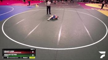 75 lbs Champ. Round 1 - Grady Kirk, STMA (St. Michael/Albertville) vs Keegan Glynn, Waseca