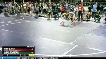 67 lbs Semifinal - Cael Quinlin, Victory Wrestling Club - VTC vs Ayden Calderon, Bear Cave Wrestling Club