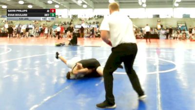 132 lbs Rr Rnd 2 - Gavin Phillips, Team Arkansas - HSB vs Evan Boulard, Smittys Barn - HSB