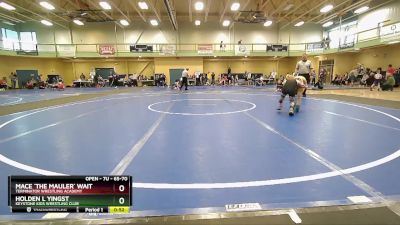 65-70 lbs Semifinal - Holden L Yingst, Keystone Kids Wrestling Club vs Mace `The Mauler` Wait, Terminator Wrestling Academy