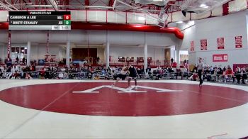 125 lbs Cons. Round 3 - Brett Stanley, John Carroll vs Cameron A Lee, Millikin