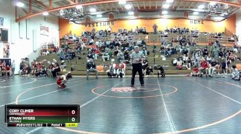 113 lbs Quarterfinal - Cory Climer, Centerburg vs Ethan Myers, Hillsdale