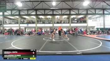 119-129 lbs Semifinal - Kendall Smith, Bethalto vs Alejandra Flores, Bolingbrook Raiders