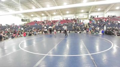 40 lbs 1st Place Match - Evangelina Garcia, Stallions Wrestling Club vs Keahilani Takemoto, Team Pride Academy