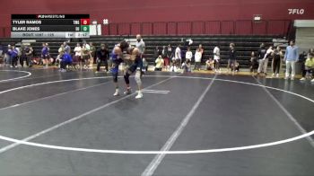 125 lbs Champ. Round 2 - Blake Jones, Emmanuel College vs Tyler Ramos, Truett-McConnell (Ga.)