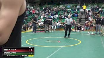 113 lbs Champ. Round 2 - Jack Bratton, SPRINGBORO vs Payton Szach, SOLON