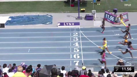 Youth Women's 100m Championship, Finals 1 - Age 17-18
