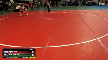 160 lbs Semis (4 Team) - Matthew Gnitka, HLWW vs Tristan Moore, Staples