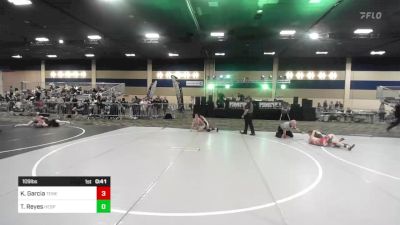 109 lbs Consi Of 32 #2 - Kaelib Garcia, Temecula Valley HS vs Tristan Reyes, Hesperia HS