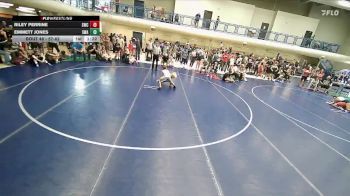 57-62 lbs Round 1 - Riley Perrine, Stallions Wrestling Club vs Emmett Jones, Sanderson Wrestling Academy