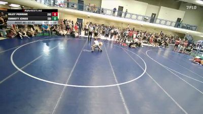 57-62 lbs Round 1 - Riley Perrine, Stallions Wrestling Club vs Emmett Jones, Sanderson Wrestling Academy