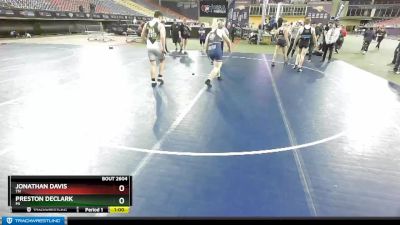 285 lbs Cons. Round 1 - Jonathan Davis, TN vs Preston DeClark, MI